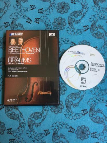 BEETHOVEN BRAHMS OP.90 - 3. SENFONİ DVD - 146 DAKİKA TÜRKİYE BASIM