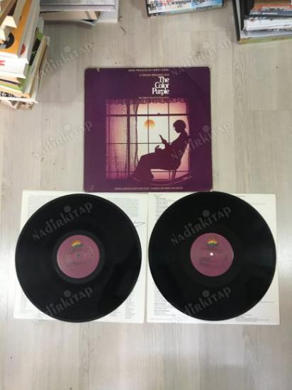THE COLOR PURPLE - QUINCY JONES- ORIGINAL SOUNDTRACK 1986 USA BASIM - DOUBLE 33 LÜK LP PLAK