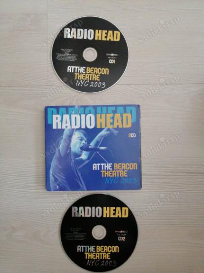 RADIOHEAD  / AT THE BEACON THEATRE NYC 2003  /DOUBLE CD / 2012 EU (AVRUPA) BASIM CD (UNOFFICIAL )