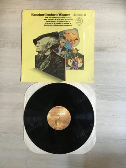 KARAJAN CONDUCT WAGNER ALBUM 2- 1979 USA BASIM - LP 33’LÜK PLAK