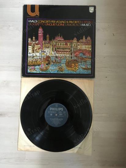 VIVALDI I MUSICI- CONCERTI CON TITOLI- 1970 HOLLANDA  BASIM - LP 33’LÜK PLAK
