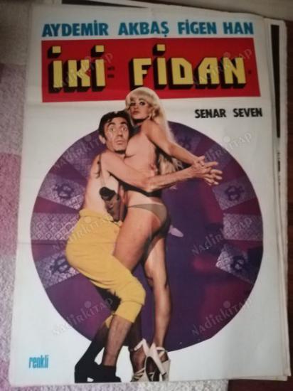 İKİ FİDAN - AYDEMİR AKBAŞ - FİGEN HAN - 70X100 CM EBATLARINDA  FİLM AFİŞİ