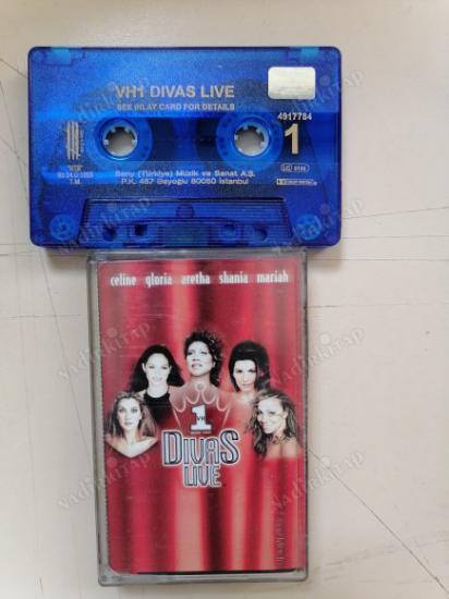 VH1 DIVAS LIVE /  KASET / - TÜRKİYE 1998 BASIM KASET