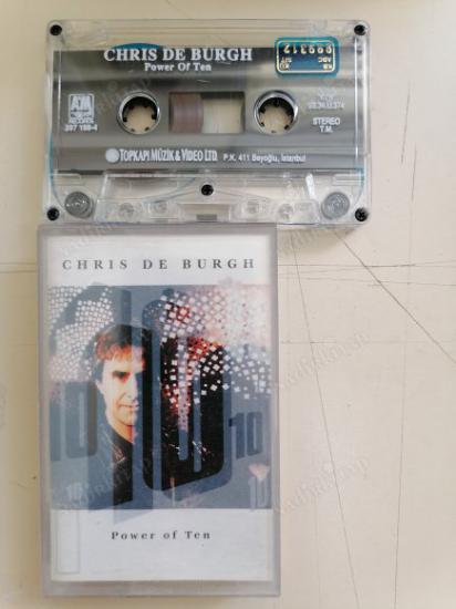 CHRIS DE BURGH /  POWER OF TEN   / KASET /  1992 TÜRKİYE BASIM