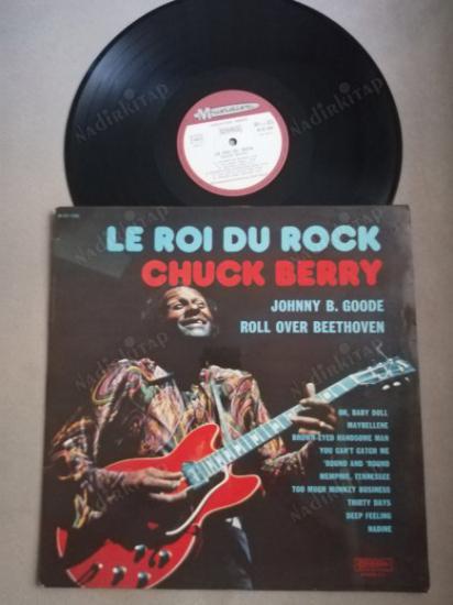 CHUCK BERRY - LE ROI DU ROCK 1973 FRANSIZ BASIM 33 LÜK  LP  PLAK