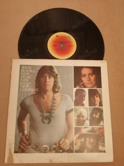 JOHN MAYALL - NEW YEAR NEW BAND NEW COMPANY 1975 USA  BASIM 33 LÜK  LP  PLAK