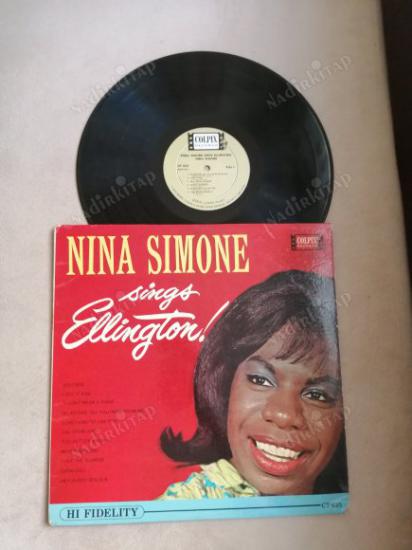 NINA SIMONE - NINA SIMONE SINGS ELLINGTON 1962 USA BASIM 33 LÜK LP  PLAK