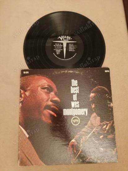 WES MONTGOMERY - THE BEST OF WES MONTGOMERY 1967 USA BASIM 33 LÜK LP  PLAK