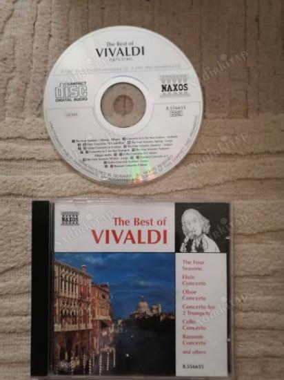 VIVALDI / THE BEST OF VIVALDI / CD  ALBÜM   - 1987 ALMANYA    BASIM