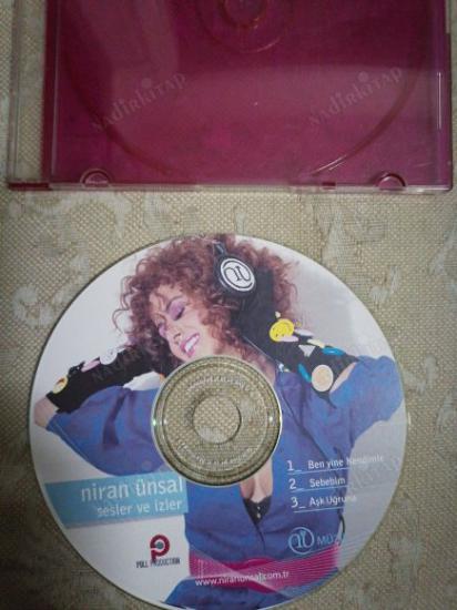 NİRAN ÜNSAL / SESLER VE İZLER /  PROMO MAXI  SINGLE  CD - 2009  TÜRKİYE  BASIM