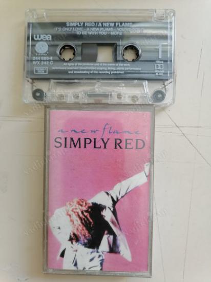 SIMPLY RED / A NEW FLAME  /   1989 FRANSA  BASIM  KASET