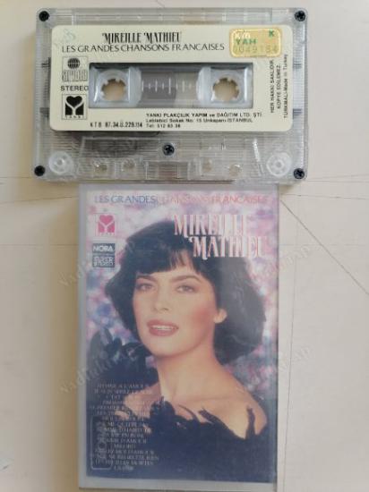 Mireille Mathieu ‎ / Les Grandes Chansons Françaises / 1987 TÜRKİYE Basım KASET -KAĞITLI İLK BASIM