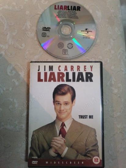 LIAR LIAR / JIM CARREY  / DVD FİLM / 83 DAKİKA  / EEC (AVRUPA BASIM)  BASIM -TÜRKÇE DİL SEÇENEĞİ YOKTUR