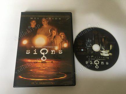 SIGNS - MEL GIBSON-  106 DAKİKA DVD FİLM AMERİKA BASIM