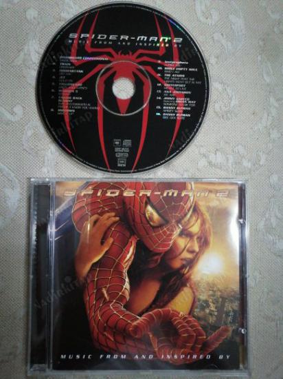 SPIDER-MAN 2   / MUSIC FROM AND INSPIRED BY -  2004 EUROPE  BASIM CD