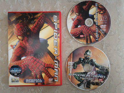 SPIDER-MAN  - 2 DISC SPECIAL DVD -  BİR SAM RAIMI  FİLMİ -  AVRUPA  BASIM ( 2. BÖLGE ) - 116 DAKİKA - DVD FİLMİ
