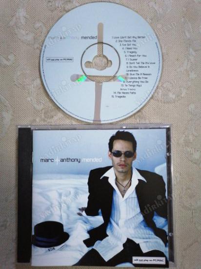 MARC ANTHONY - MENDED - CD ALBÜM - AVUSTURYA  2002 BASIM