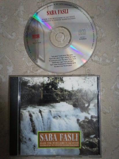 SABA FASLI /  HAZILAYAN VE YÖNETEN : KAZIM İNALTEKİN -  ALBÜM  CD - TÜRKİYE 1992  BASIM ( PEMBE BANDROL )
