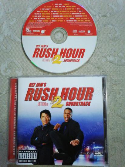 RUSH HOUR 2 SOUNDTRACK  - ALBÜM  CD - EEC ( AVRUPA )  2001 BASIM