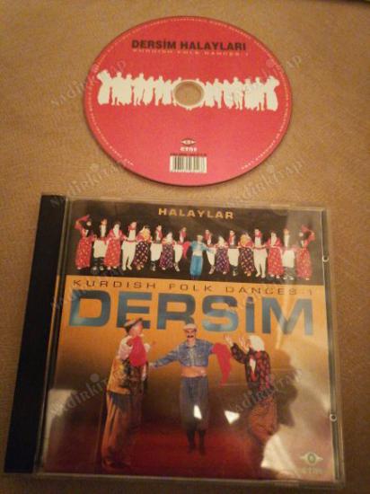 DERSİM HALAYLARI - KURDISH FOLK DANCES 1 - TÜRKİYE   BASIM  ALBÜM CD