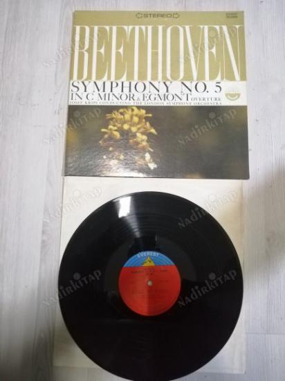 BEETHOVEN - SYMPHONY NO.5 IN C MINOR OP.67- LONDRA SENFONİ ORKESTRASI - 1977 USA   BASIM LP ALBÜM
