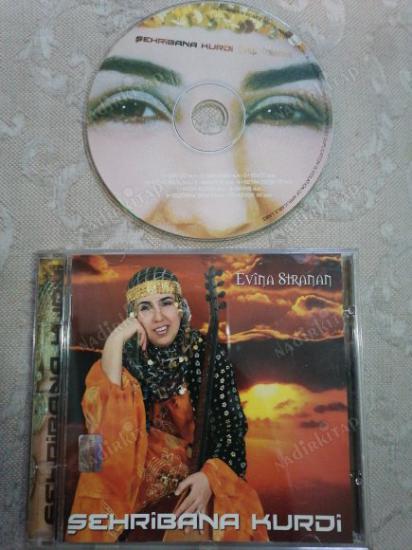 ŞEHRİBANA - EVİNA STRANAN  -  TÜRKİYE   BASIM  ALBÜM CD   ( KÜRTÇE CD  )