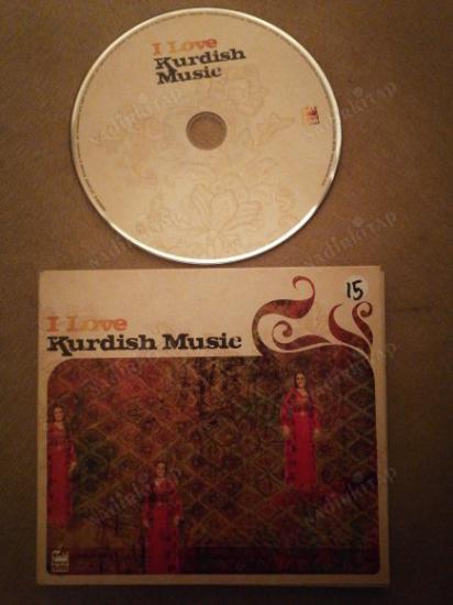 I LOVE KURDISH MUSIC  - 2009  TÜRKİYE   İLK BASIM  ALBÜM CD   ( KÜRTÇE CD  )