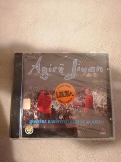 AGIRE JIYAN HARBİYE KONSERİ -  TÜRKİYE  BASIM   VCD - AÇILMAMIŞ AMBALAJINDA