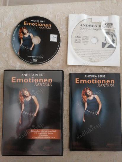 ANDREA BERG - EMOTIONEN HAUTNAH + BOOKLET + CD ( TRAUME LÜGEN NICHT     -  MÜZİK  DVD  - 2003  ALMANYA BASIM