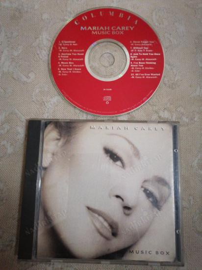 MARIAH CAREY - MUSIC BOX - 1993  TÜRKİYE  BASIM CD ALBÜM