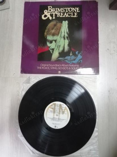 BRIMSTONE & TREACLE SOUNDTRACK ( THE POLICE , STING , GO GO’S & SQUEEZE ) 1982 USA BASIM LP ALBÜM