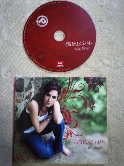 ŞEHNAZ SAM - AŞKA DÜŞER - 2008  TÜRKİYE  BASIM CD ALBÜM