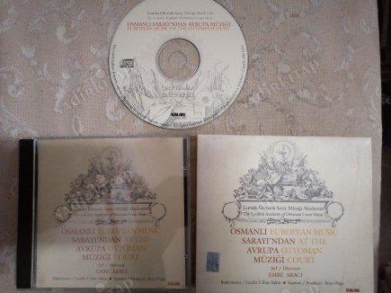 OSMANLI SARAYI’NDAN AVRUPA MÜZİĞİ ( EUROPEAN MUSIC AT THE OTTOMAN COURT ) 2000 TÜRKİYE  BASIM CD ALBÜM