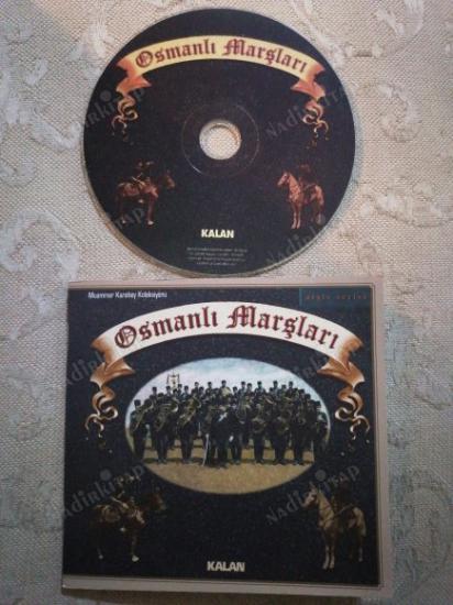 OSMANLI MARŞLARI ( Muammer Karabey Kolleksiyonu ) -    TÜRKİYE  BASIM CD  ALBÜM + KİTAPÇIK ( KALAN MÜZİK+NTV TARİH )