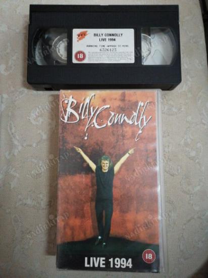 BILLY CONNOLLY LIVE 1994 VHS VİDEO FİLM - 93  DAKİKA - 2001 İNGİLTERE BASIM İNGİLİZCE (+18)