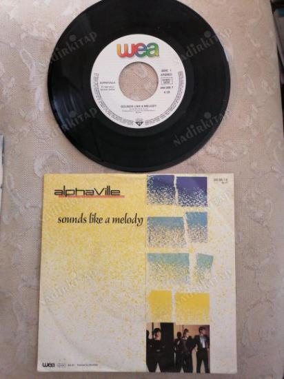 ALPHAVILLE -  SOUNDS LIKE A MELODY - 1984 FRANSA   BASIM  45 LİK PLAK