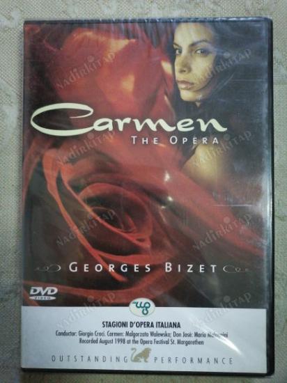 GEORGES BIZET - CARMEN THE OPERA - 77 DAKİKA - 2006 AVRUPA  BASIM -  DVD KONSER  - AÇILMAMIŞ AMBALAJINDA