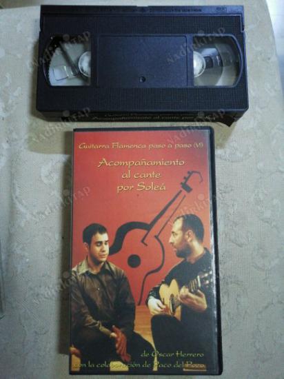 GUITARRA FLAMENCA PASO A PASO ( ACOMPANAMIENTO AL CANTE POR SOLEA  - VHS VİDEO KASET - 75 DAKİKA