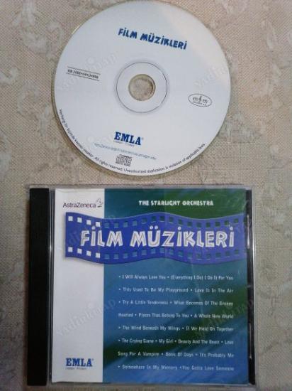 STARLIGHT ORCHESTRA - FİLM MÜZİKLERİ -  TÜRKİYE  BASIM CD ALBÜM