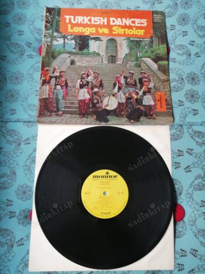 HÜSNÜ ÖZKARTAL - TURKISH DANCES ( LONGA VE SİRTOLAR )   1970 USA   BASIM LP ALBÜM - 33 LÜK PLAK ( TOSUN PAŞA FİLM MÜZİĞİ  BU ALBÜMDE )