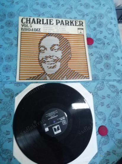 CHARLIE PARKER - VOL. 5 BIRD AND DIZ  -  1968 İNGİLTERE  BASIM - LP 33 LÜK PLAK
