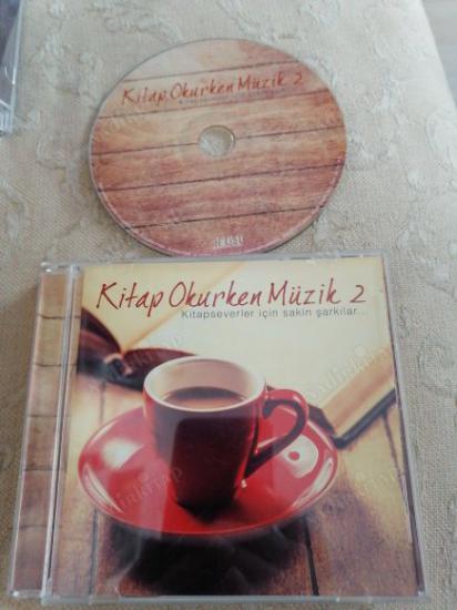 KİTAP OKURKEN MÜZİK 2 - Kitapseverler İçin Sakin Şarkılar  - 2015  TÜRKİYE BASIM  CD ALBÜM