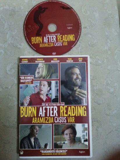 ARAMIZDA CASUS VAR ( BURN AFTER READING ) -  BİR COEN BİRADERLER FİLMİ -  DVD  FİLM