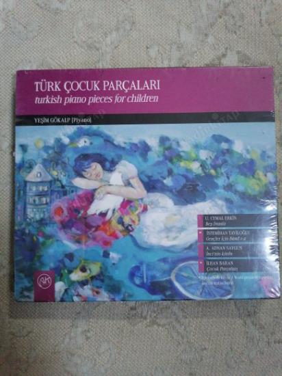 TÜRK ÇOCUK PARÇALARI ( TURKISH PIANO PIECES FOR CHILDREN )  - 2008  TÜRKİYE  BASIM CD ALBÜM - AÇILMAMIŞ AMBALAJINDA