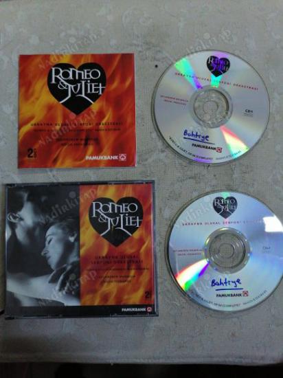 ROMEO  VE JULIET - UKRAYNA ULUSAL SENFONİ ORKESTRASI  - 2 CD - TÜRKİYE BASIM CD ALBÜM - 12 SAYFA KİTAPÇIKLI