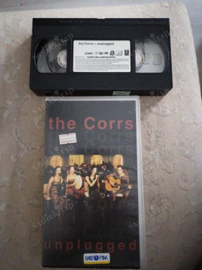 VHS VİDEO - THE CORRS - UNPLUGGED KONSER  - 75 DAKİKA