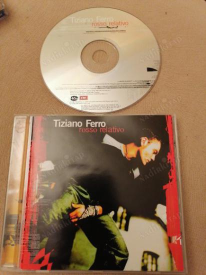 TIZIANO FERRO -ROSSO RELATIVO  - 2002  EU ( AVRUPA )  BASIM CD ALBÜM
