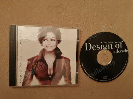 JANET JACKSON - DESIGN OF A DECADE - 1995 AVRUPA   BASIM ALBÜM CD