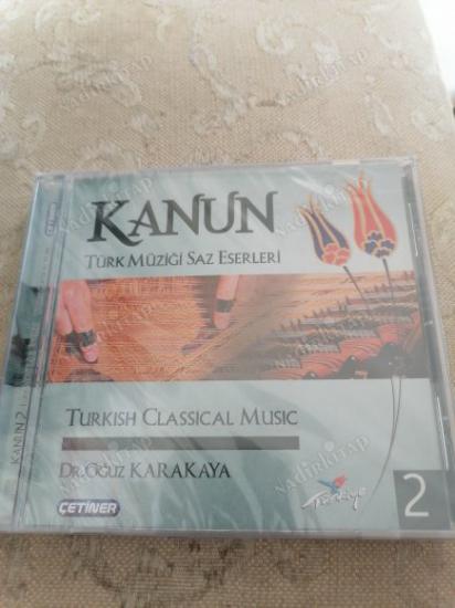 KANUN 2 / TÜRK MÜZİĞİ SAZ ESERLERİ - DR. OĞUZ KARAKAYA - 2012  TÜRKİYE  BASIM CD ALBÜM  - AÇILMAMIŞ AMBALAJINDA