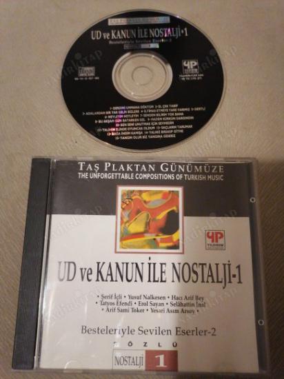 UD VE KANUN İLE NOSTALJİ 1  - 1994  TÜRKİYE  BASIM - CD ALBUM ( MOR BANDROLLÜ )